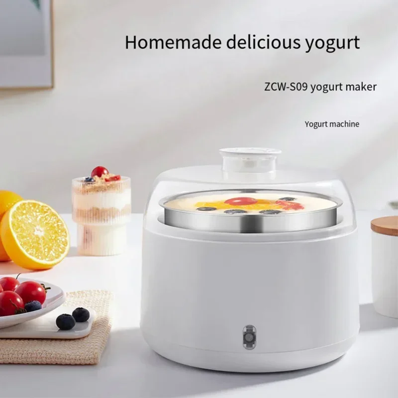 Electric Yogurt Maker Automatic Constant Temperature Yogurt Machine DIY Rice Wine Natto Stainless Steel Liner 220V