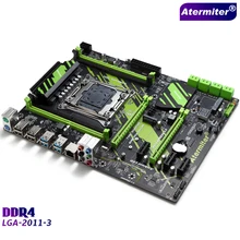  Atermiter X99 D4 DDR4 Motherboard Set with Xeon E5 2678 V3 LGA2011-3 CPU 2pcs X 16GB = 32GB 3200MHz DDR4 PC4 REG ECC RAM Memory 
