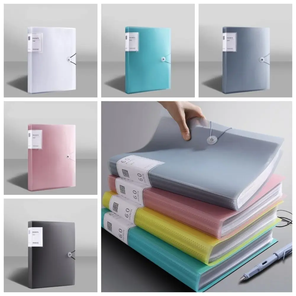 

Desktop Storage A4 File Organizer Waterproof Large Capacity Document Holder Multifunctional Dustproof A4 File Paper Folder