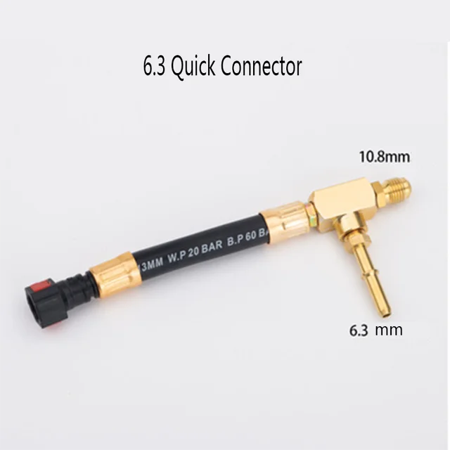 1Pcs Automobile Fuel Pressure Gauge, Injection Fuel Pressure Gauge