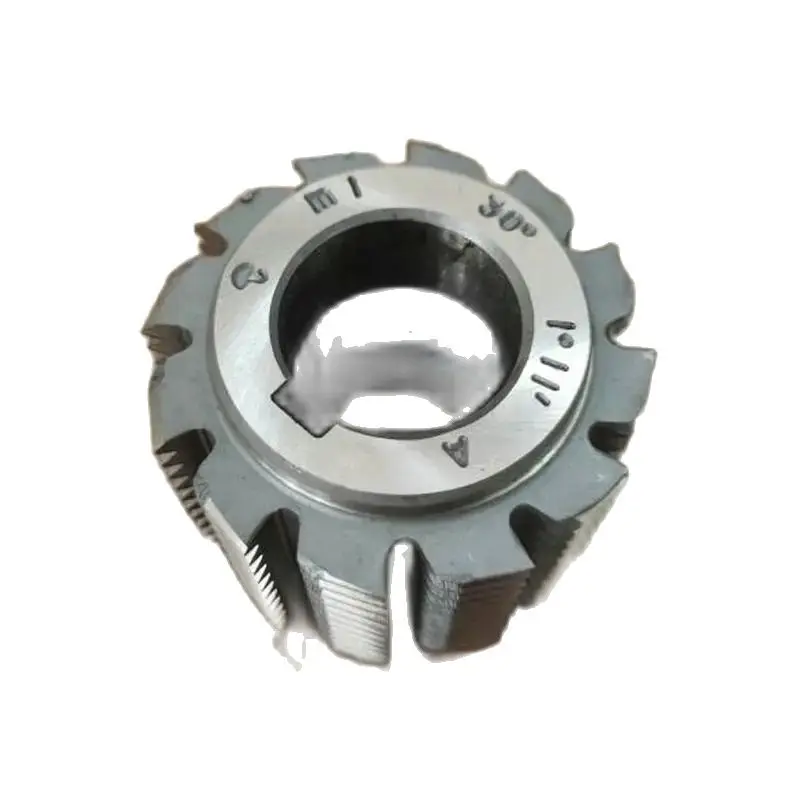 HSS Module M1 Involute Spline Gear Hob Cutter PA30 degree 50*40*22hole gear hob cutter