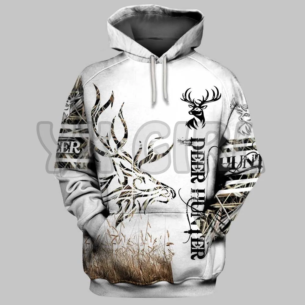 Turkey Hunter 3D Printed Hoodies  Unisex Pullovers Funny Dog Hoodie Casual Street Tracksuit