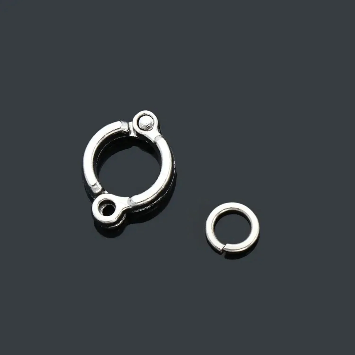 5er- oder 10er-Set Edelstahl-Vogelring mit Verschlussklemme, Papageien-Fußring für Trainingsleine, Anti-Flucht-Zubehör für alle Vögel – Detail 10