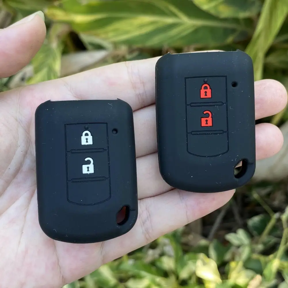 Car Key Cover Case shell for Mitsubishi Eclipse Cross ASX Lancer EX Galant Outlander Pajero 2Button Car key