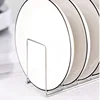 1Pc Stainless Steel Dish Rack Kitchen Dish Pan Plate Draining Rack 4