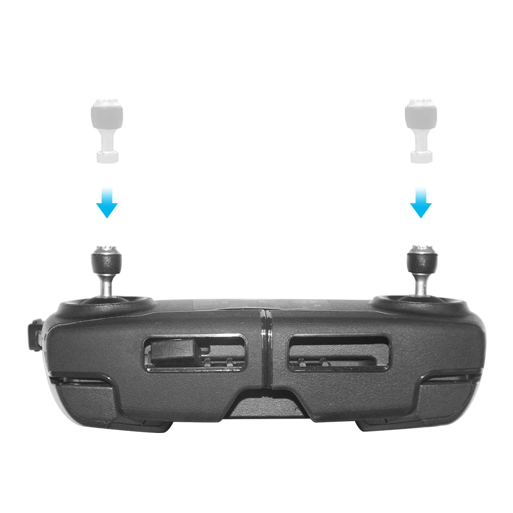 2 Joystick In Lega Di Alluminio Per Telecomando DJI - Bastoncini Di Ricambio Antiscivolo Per Controller Drone Mavic Mini, Mavic 2, Mavic Air - Accessori Drone