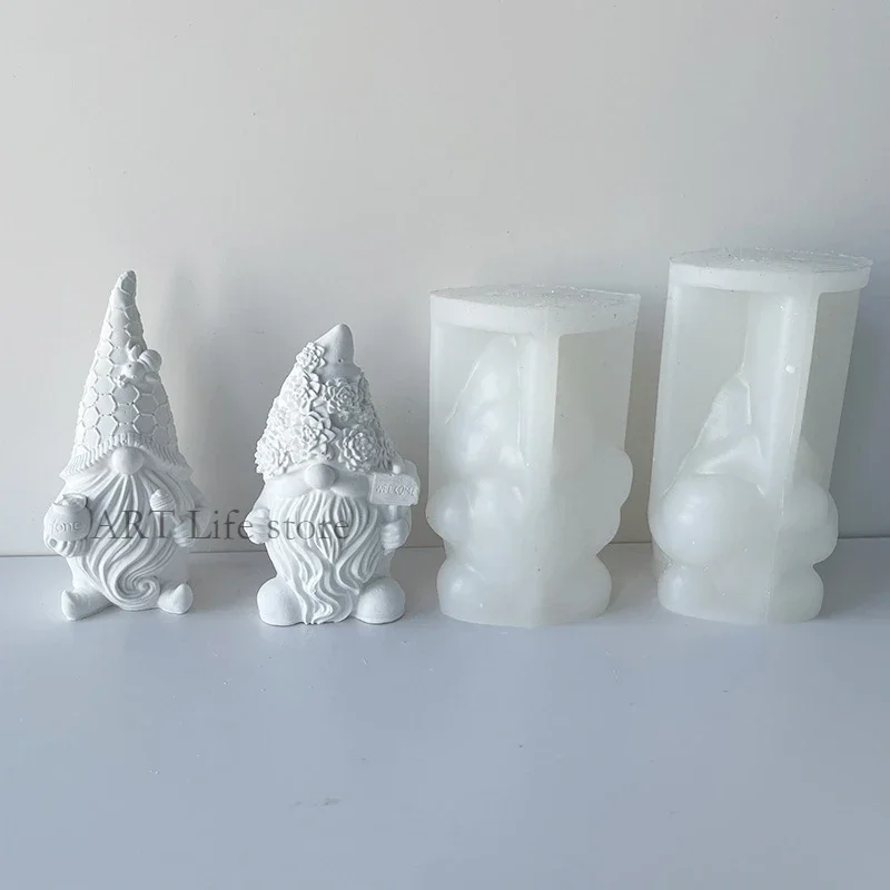 Stampi In Silicone 3D Per Candele A Forma Di Albero Di Natale, Fai Da Te, Per Sapone, Resina, Cioccolato, 10,2 X 7 Cm
