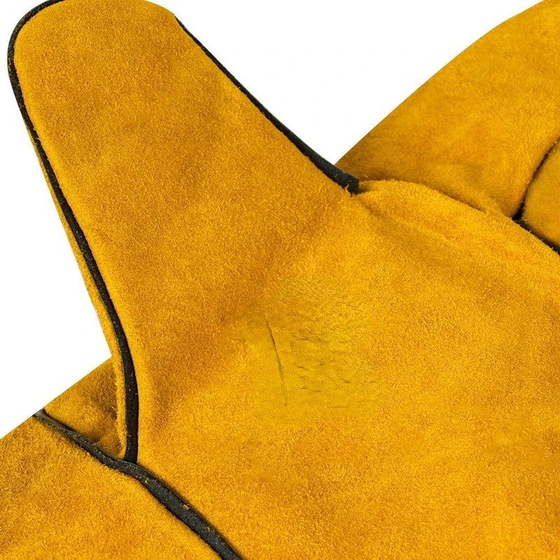 New Anti-bite Safety Bite Gloves for Catch Dog Cat Reptile Animal Ultra Long Leather Green Pets Grasping Biting Protective Glove Leather Gloves