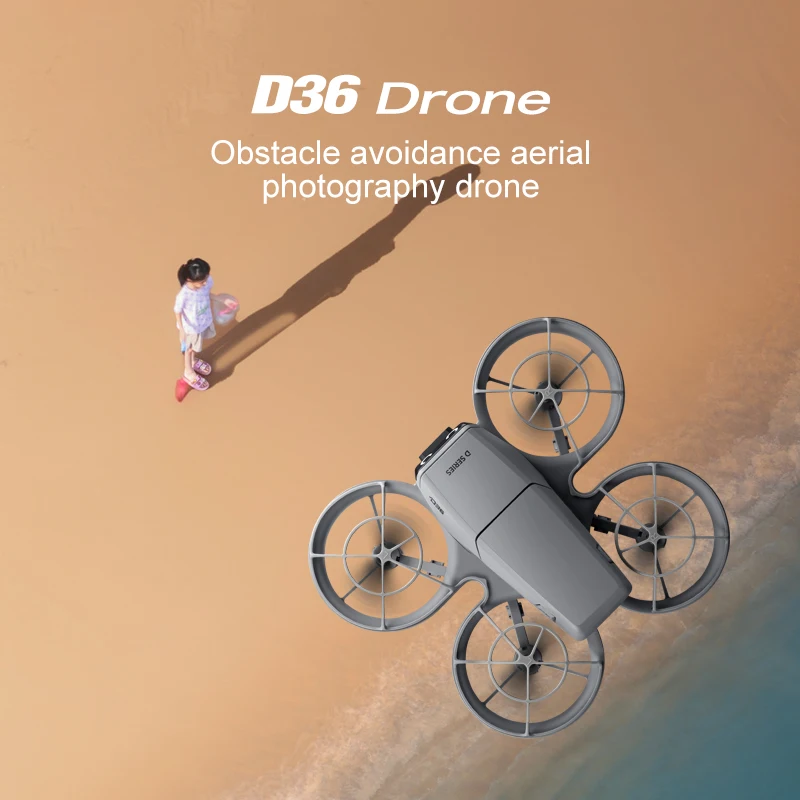Drone D36 4K/8K GPS WiFi Pliable avec Caméra