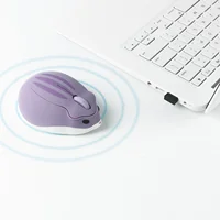 Bluetooth+2.4G Wireless Cute Mouse Hamster Cartoon USB Creative Mute Mause Ergonomic Mini 3D Optical Kid Gift Mice For PC Laptop - Image 5