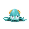 Baby Bath Toys Kids Octopus Clockwork Rope Pulled Crawl Land Water Toys Dragging Walking Toy Swimming Water Toys Kids Gift 4