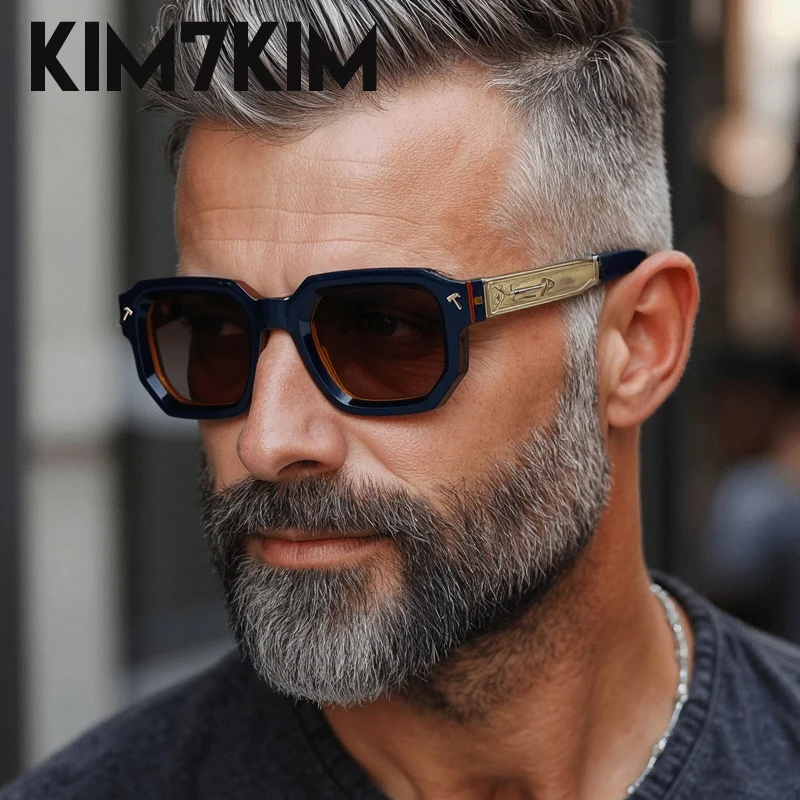 Polarized Square Punk Sunglasses Men 2026 Luxury Brand Classic Rectangle Sunglass UV400 Driving Eyewear Fashion Outdoor Shades