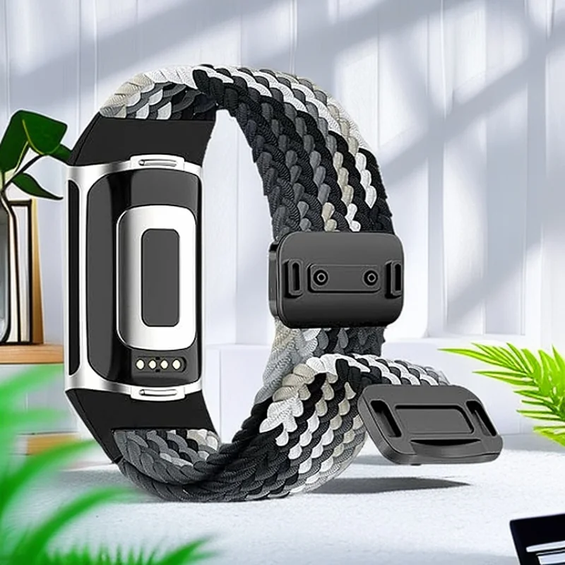 Magnetic Elastic Braided Loop Replacement Band Strap