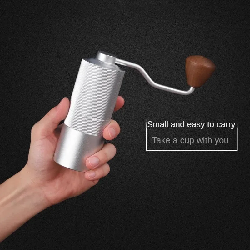 

Mini Manual Coffee grinder Stainless Steel Hand Grinder Portable Coffee Grinder Italian Coffee Machine Coffee Accessories
