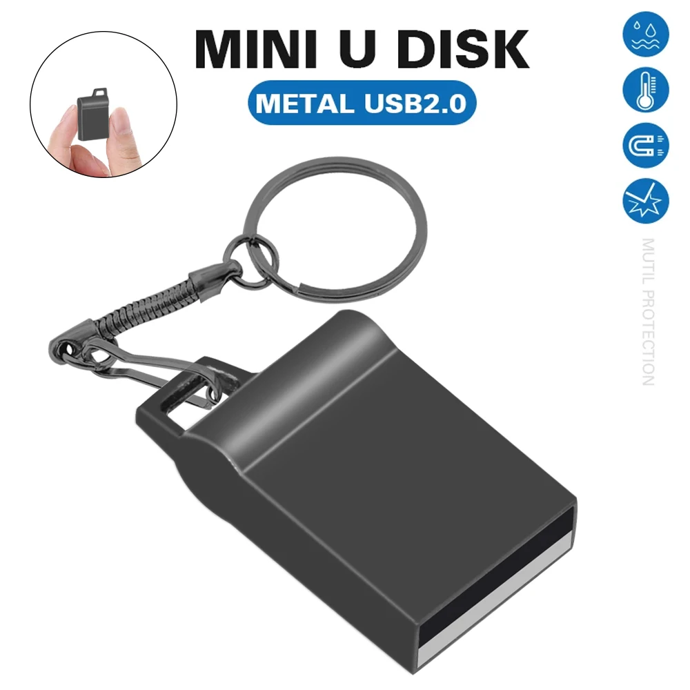 

USB 2.0 Mini Pen Drive 64GB 32GB 16GB USB Flash Drive Memory Stick U Disk USB Key Pendrive 4GB 8GB Cle usb