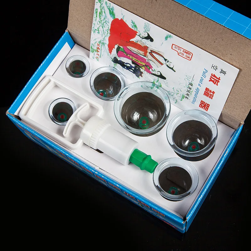 Cupping Massager 6Pcs Professional Medical Chinese Vacuum Body