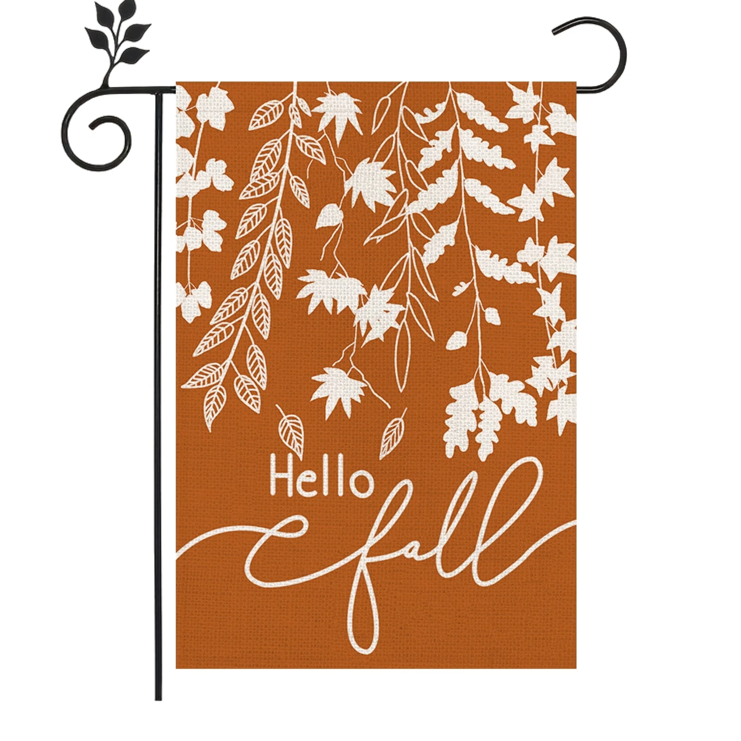 Hello Fall Garden Flags 3 | Hello Fall Garden Flags 1