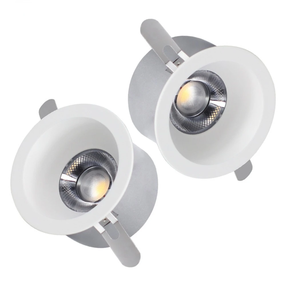 

Downlight Intelligent Cob Deep Anti-glare Embedded Light Spot Light Living Room Lighting Ceiling Hole Light Ceiling Light