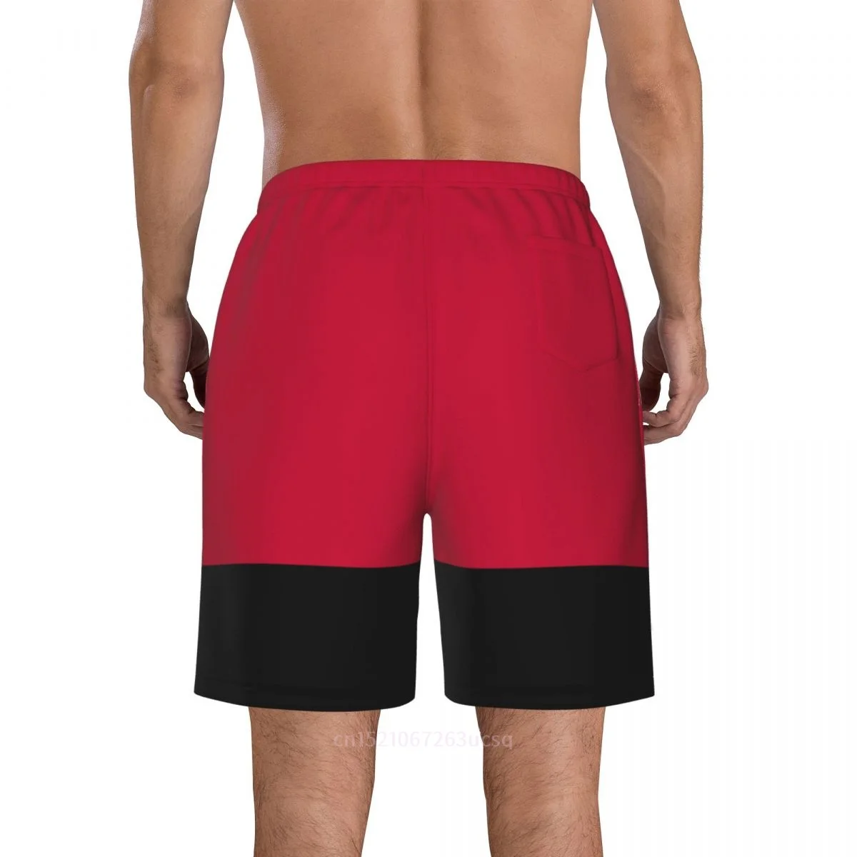 2023 Summer Polyester Angola Country Flag 3D Printed Men's Board Shorts Beach Pocket Running Summer Pants 4