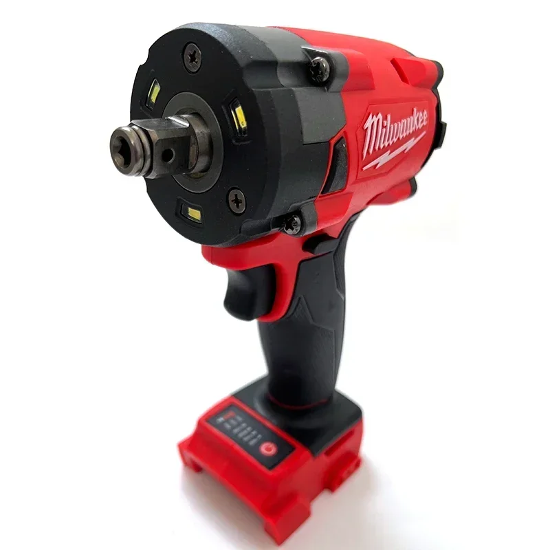 Milwaukee 1/2'' Brushless Cordless Electric Wrench Impact Drill Rechargeable for Car Truck Repair Screwdriver Battery Tools 4