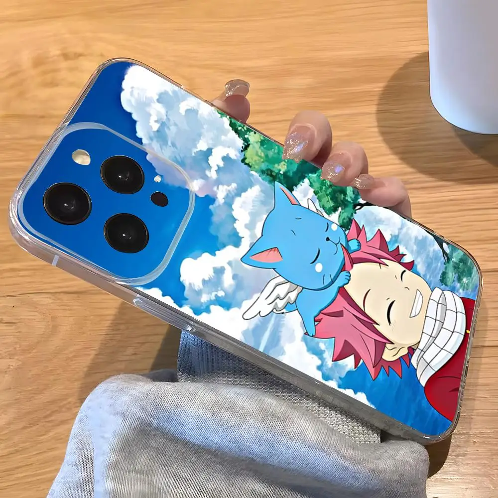 Transparent F-FAIRY TAIL Phone Case - Enhanced Protection and Stylish Design