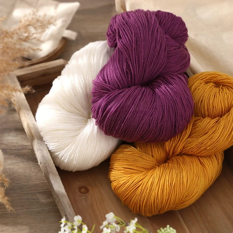 Alpaca Wool Yarn 300g Multiple Optional Colors Used for Knitting Fashionable Sweaters Scarves Gloves Hats Coats Handicrafts Knitting Material Pack