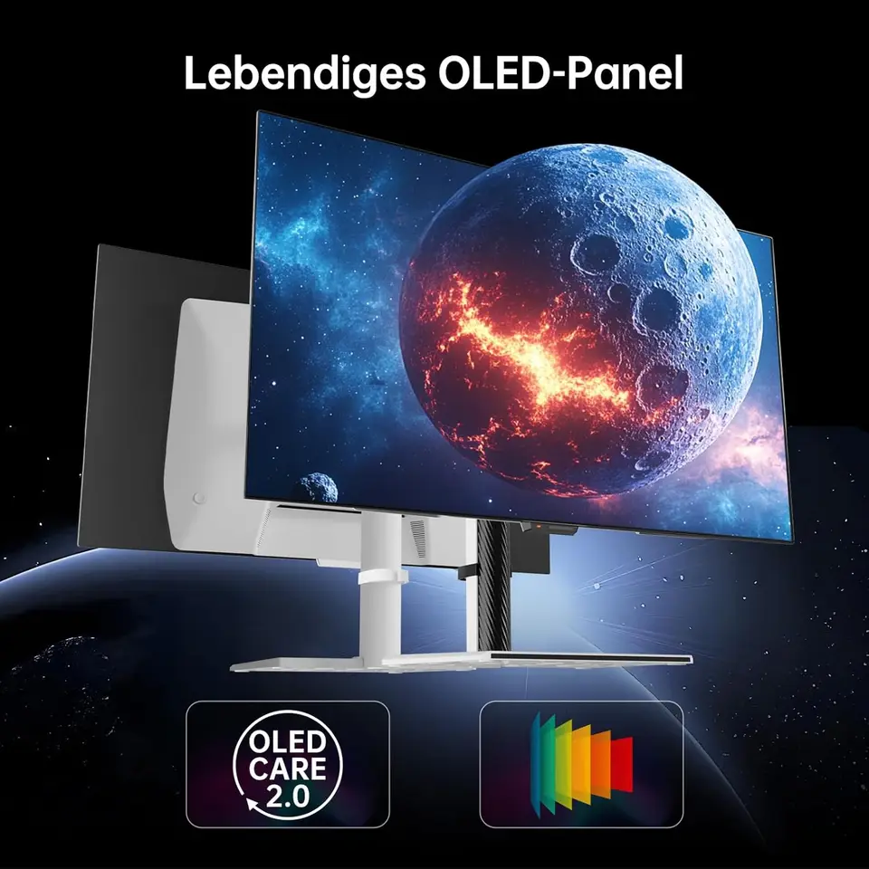 KTC 32 Inch 4K OLED Monitor, Dual Mode 4K@240Hz / 1080P@480HZ