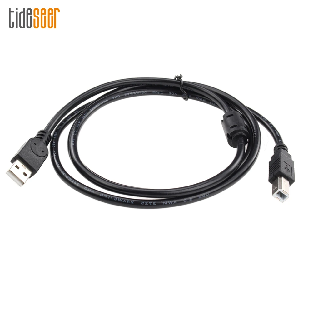

300pcs 1.5M USB 2.0 High Speed A Male to B Male Printer Scanner Cable Cord