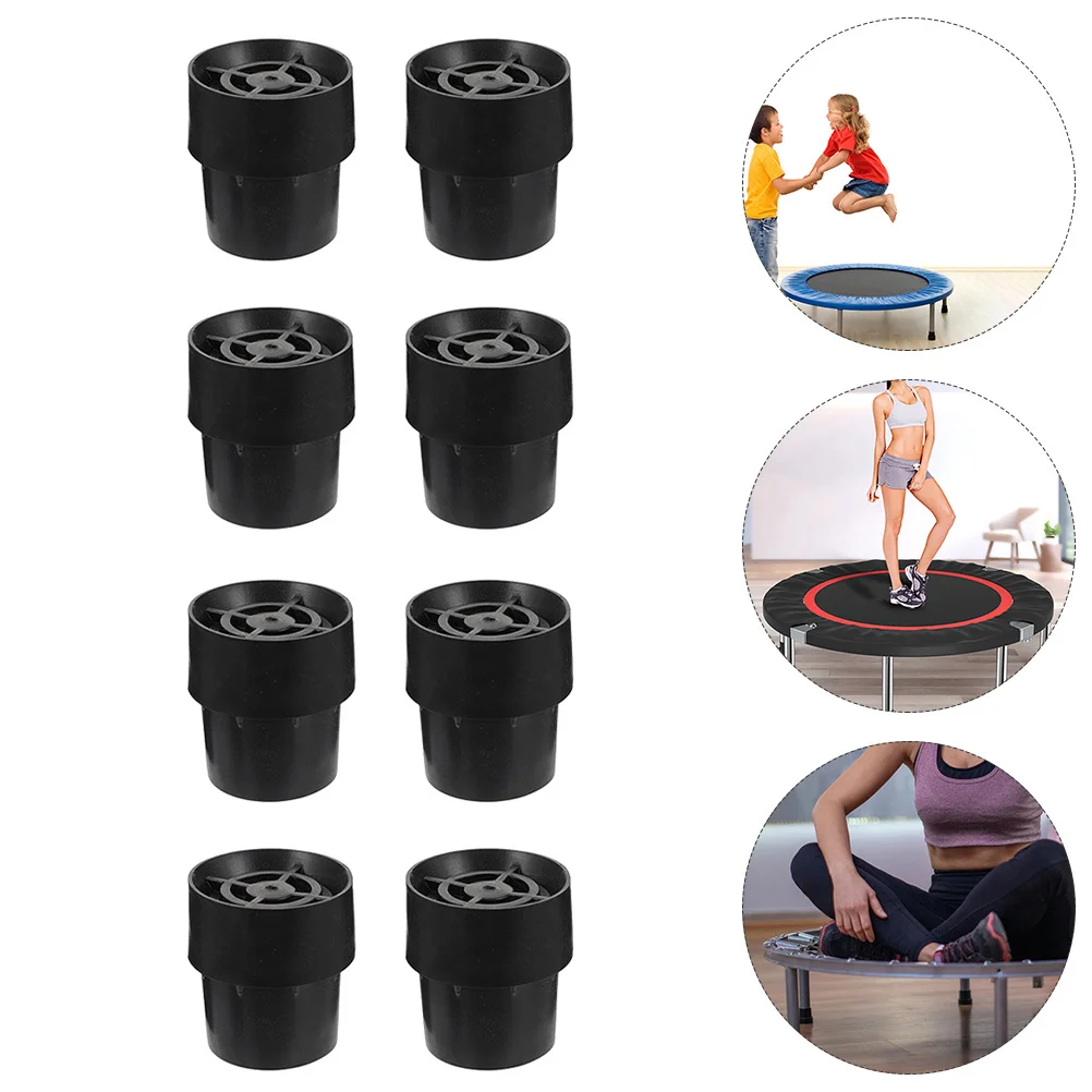 

8 Pcs Trampoline Floor Mat Anti-skid Parts Outdoor Leg Cover Replacement Latex Replaceable Emulsion Chairs for outside