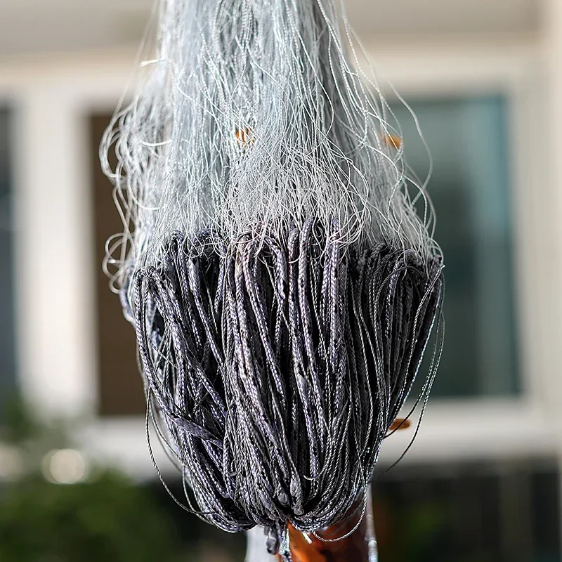 Fishing Nets Lawaia Single Layer/Three Layers Handmade Sticky Gill Fishing Net European Style Gillnet Finland Network fishing net