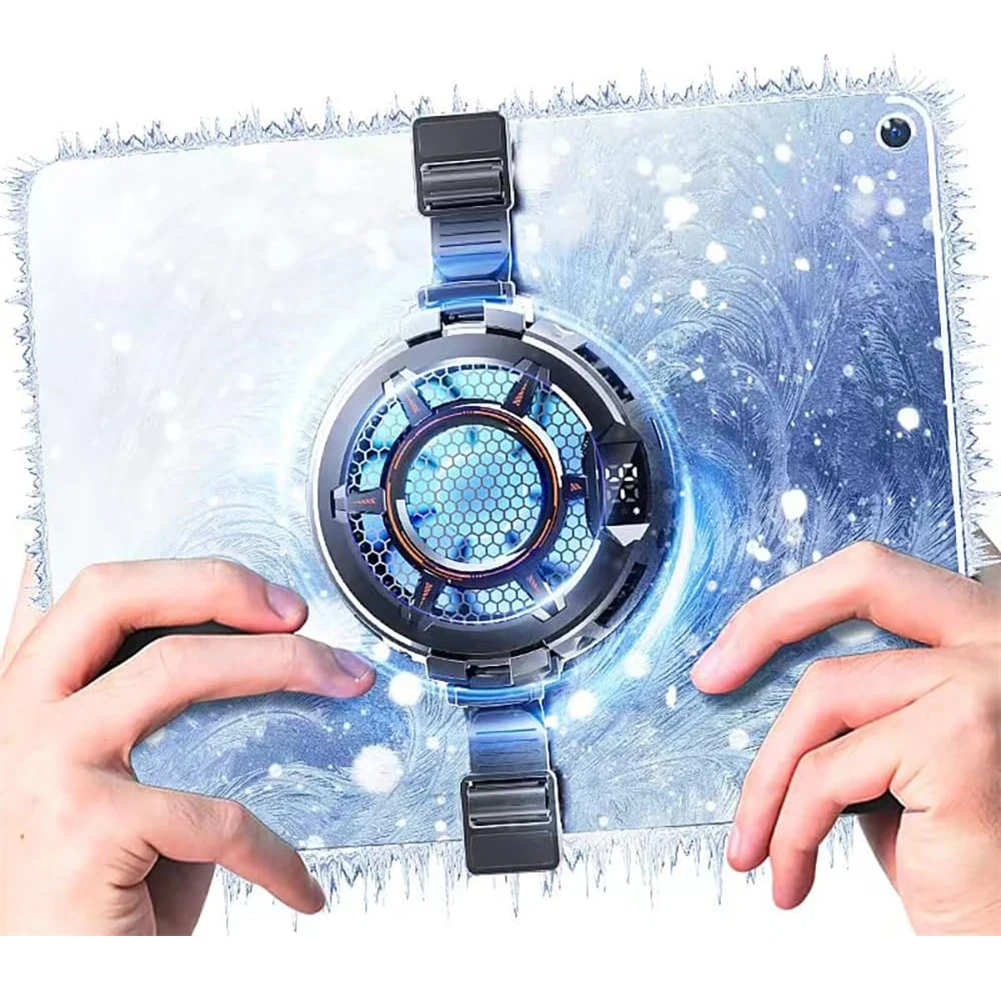 

Охладитель для планшета, магнитный полупроводниковый радиатор для быстрого охлаждения планшета, с клипсой и дисплеем температуры