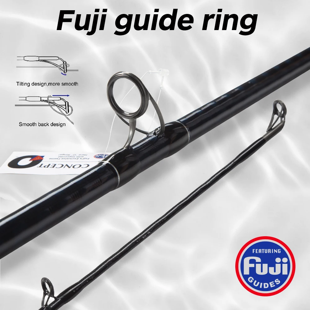 Hunthouse Surf Gazer Spinning Fishing Rod Long Cast Beach 4.27m 4.25m 4.05m 3 Section 6+1 Fuji Guide Carbon Fiber Accessories