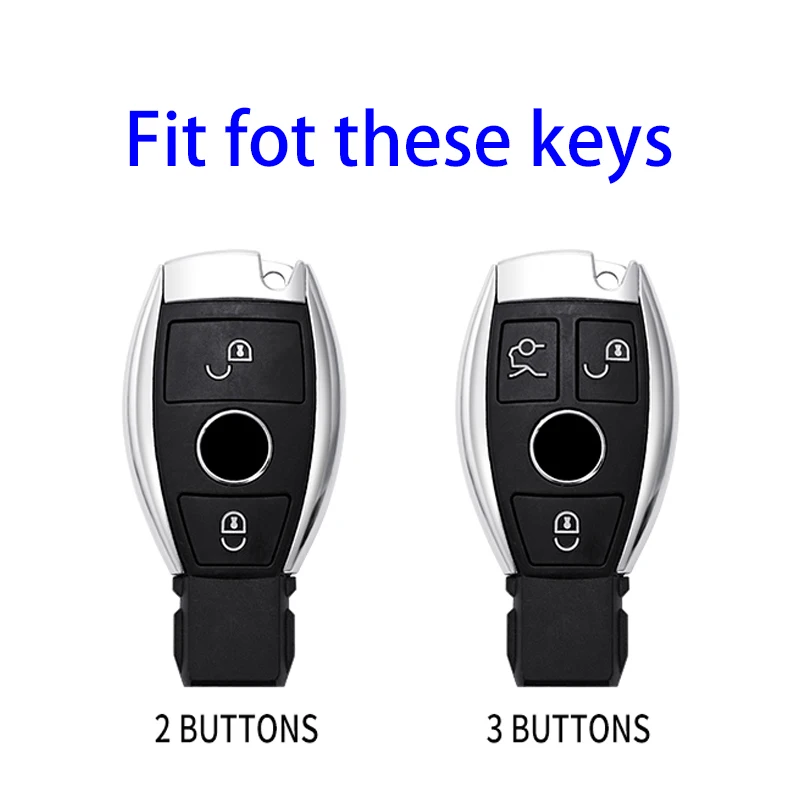 Soft TPU Car Remote Key Case Cover Fob for Mercedes Benz A B G R Class GLA GLK W176 W204 W251 W463 Accessories key chains