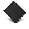 New Men PU Leather Purse Black Frosted Material Youth Credit Card Holder Coin Purse 2023 Men Purse 2