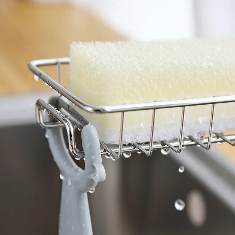 Kitchen Stainless Steel Sink Drain Rack Sponge Storage Faucet Holder Soap Drainer Towel Rack Shelf Organizer Kitchen Accessories 3 Kitchen Stainless Steel Sink Drain Rack Sponge Storage Faucet Holder Soap Drainer Towel Rack Shelf Organizer Kitchen Accessories 3