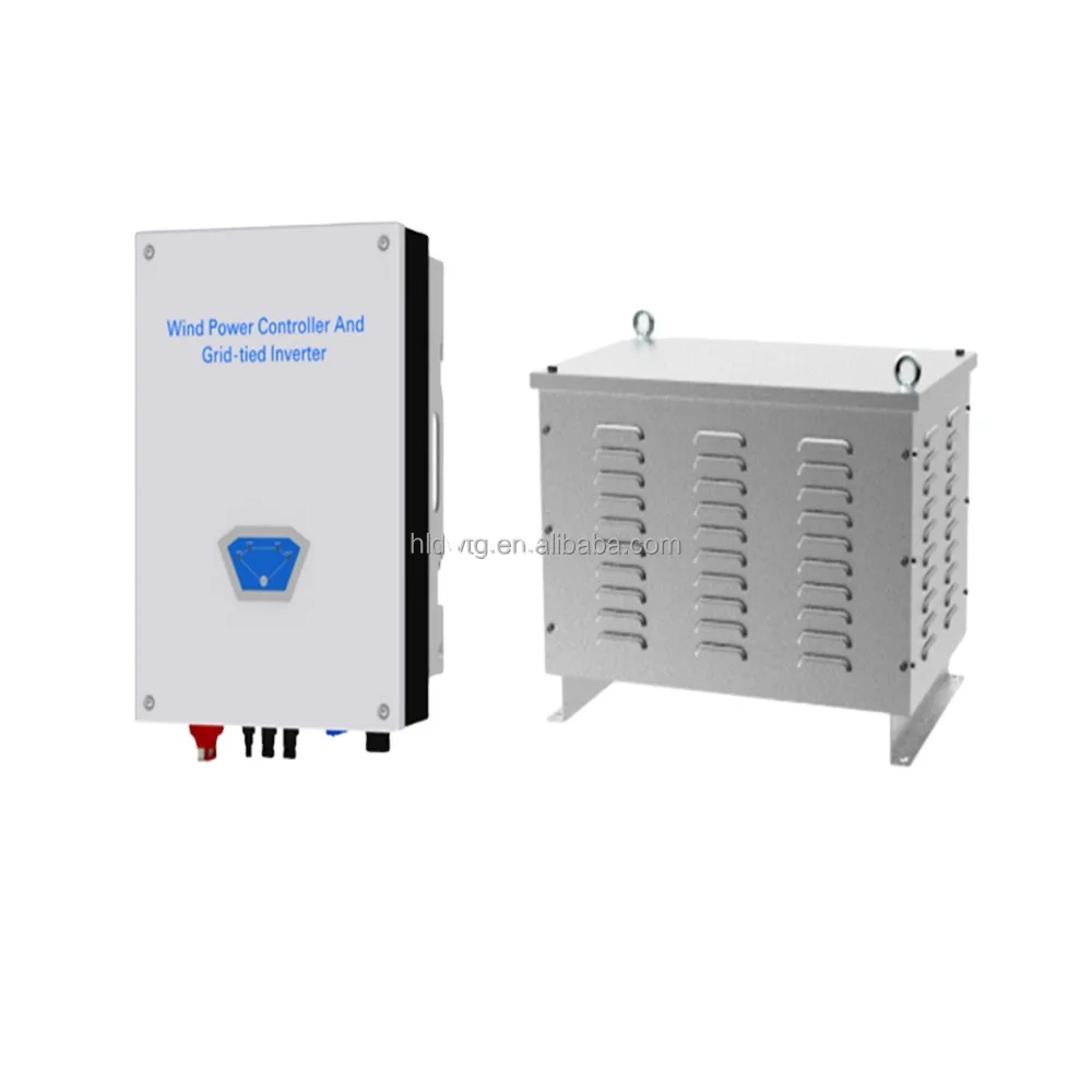 Generatore Di Turbine Eoliche Trifase Su Inverter Di Rete 3K 5K 10K 20Kw 30Kw 50Kw Lcd Bianco Fornito Onda Sinusoidale Pura 1Kw - 10Kw 50Hz