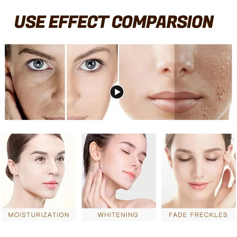 S20bafbdd36444ecf8021847a1ec8f024O White Rice Whitening Serum Face Moisturizing Firm Bright Cream Anti Wrinkle Anti Aging Face Fine Lines Acne Treatment Skin Care
