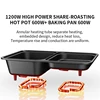 Shabu baking integrated pot smokeless non-stick separate pot small electric hot pot frying shabu 2