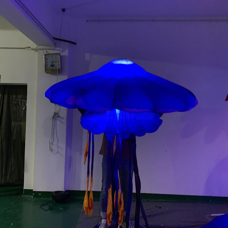 

inflatable jellyfish stage show advertising amusement parade performance
