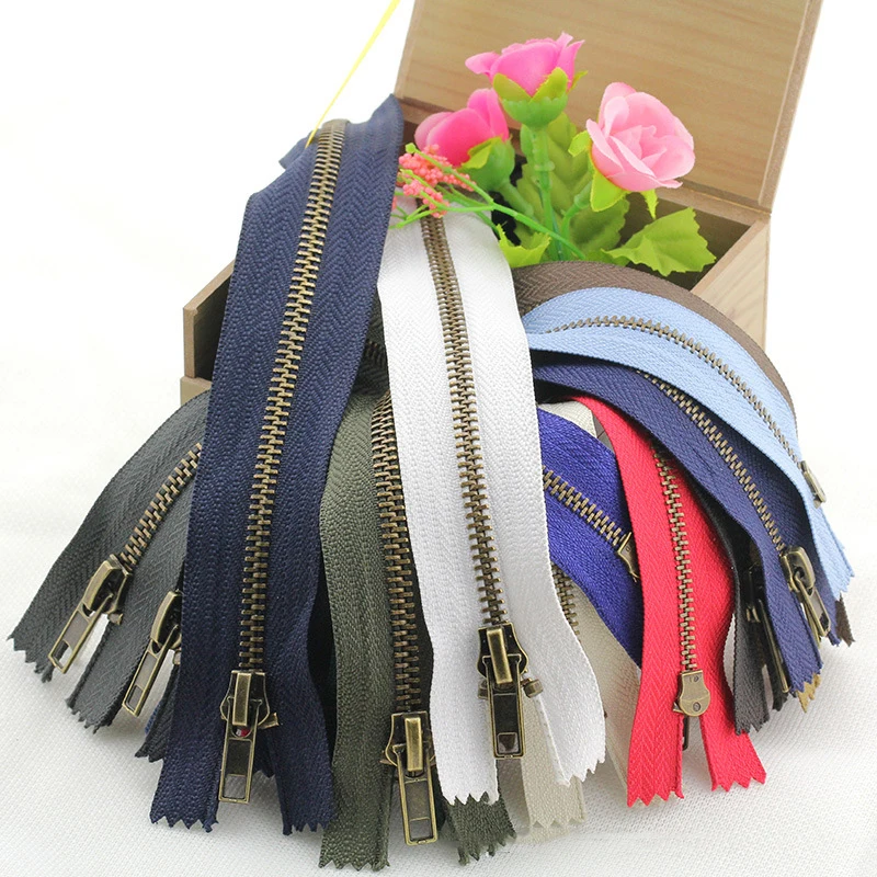 1pcs 3 Zipper Jeans Replacement Zip Slider Repair Kit Selflocking