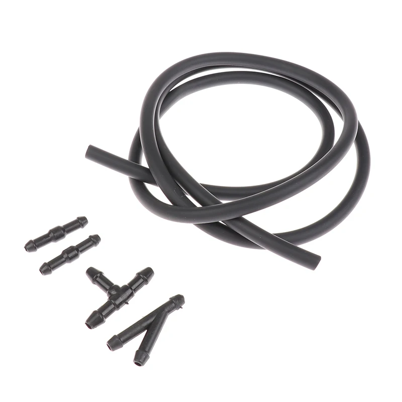 5pcs/Set 1/2 Meters Car Windshield Washer Hose Car Wiper Blade Pipe Blades Accessories Styling