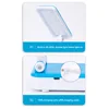 Foldable Solar Table Light 4500K-6000K 26 LED Solar Powered Night Light 2 Gears Bedside Desk Lamp USB Charging Eye Protection 5