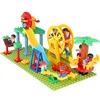 Big Building Blocks Slide Stair Swing Seesaw Ferris Wheel Series Compatible Duploe Large Brick Children Educational Toy Kid Gift 3