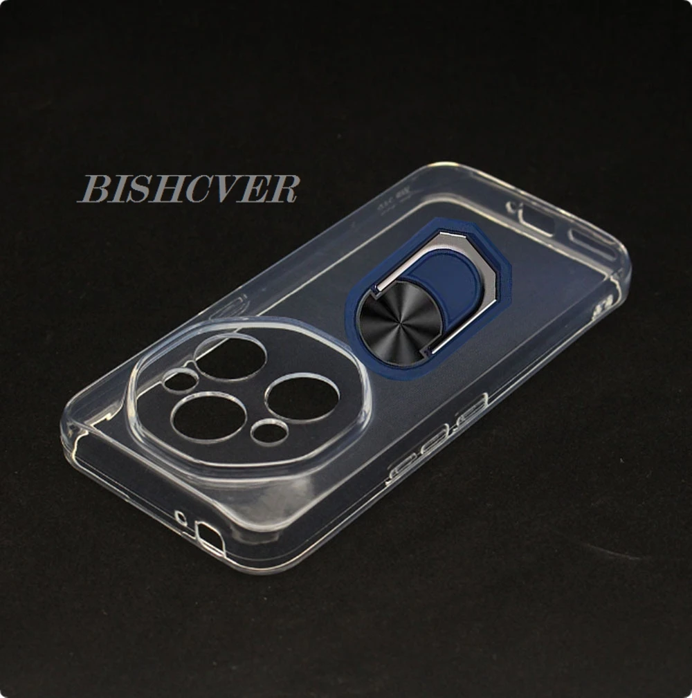 Enhanced Durable Back Ring Holder Bracket Phone Case with TPU Soft Silicone Cover - 6.7 5G Smartphone Accessory