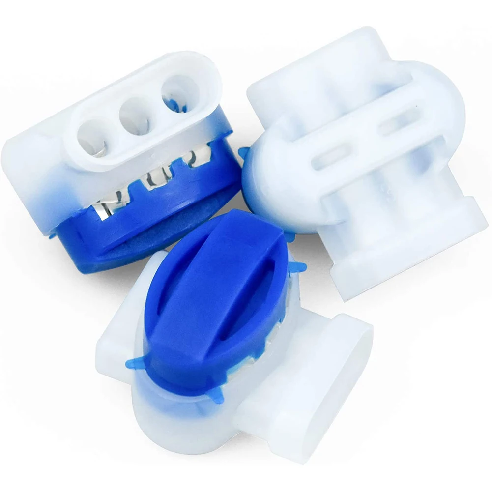 10-100pcs Robotic Lawnmower Cable Connector Waterproof Gel Connector Terminal 3 pin Electrical 314 Wire Connectors Accessories