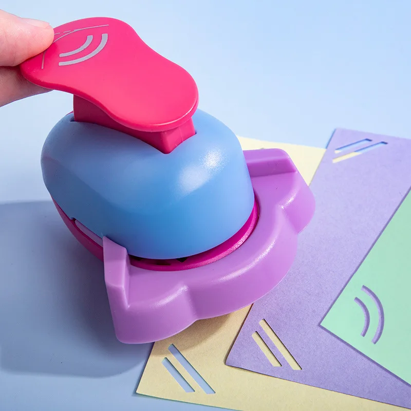 Double Equal Line Corner Craft Punch Curve Diy Border Hole Punch Paper Cutter Embossing Papel Scrapbook