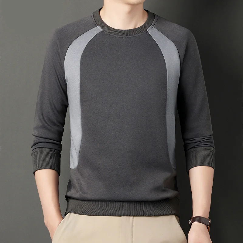 Felpa uomo woodpecker manica lunga girocollo versatile casual_voghion.com