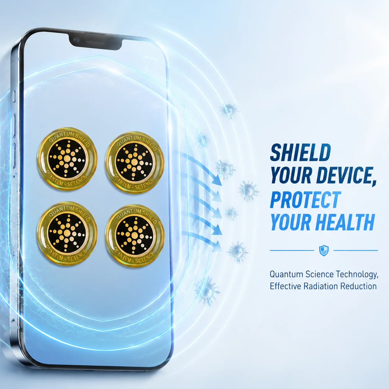 EMF Protection Stickers - Advanced Anti-Radiation Shield