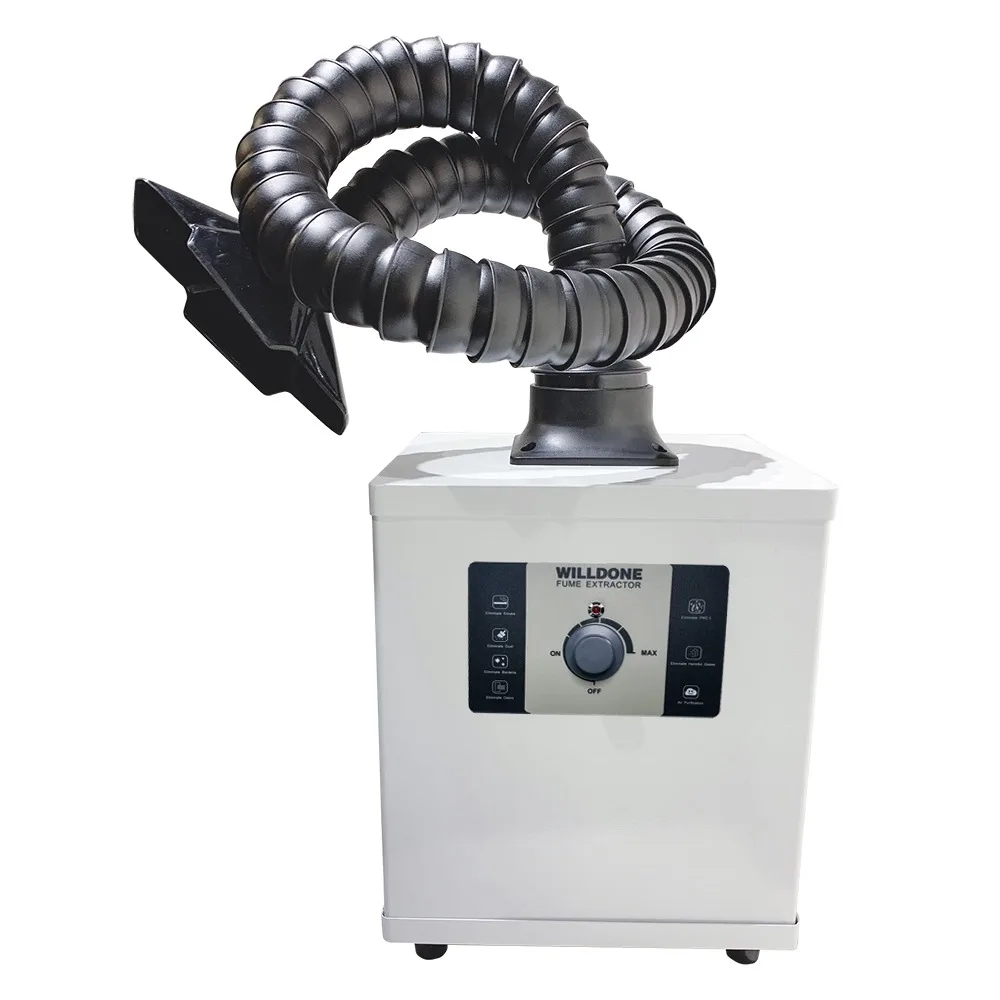 

150W Compact Laminar Air Flow Fume Extractor Exhaust Fume Extractor for Workshops