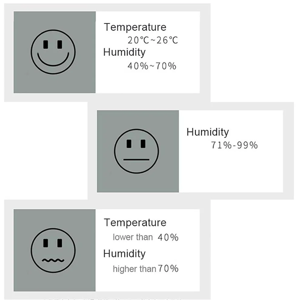 Mini Electronic Thermometer And Hygrometer Table Digital Thermomete Hygrometer Temperature Humidity Meter Sensor